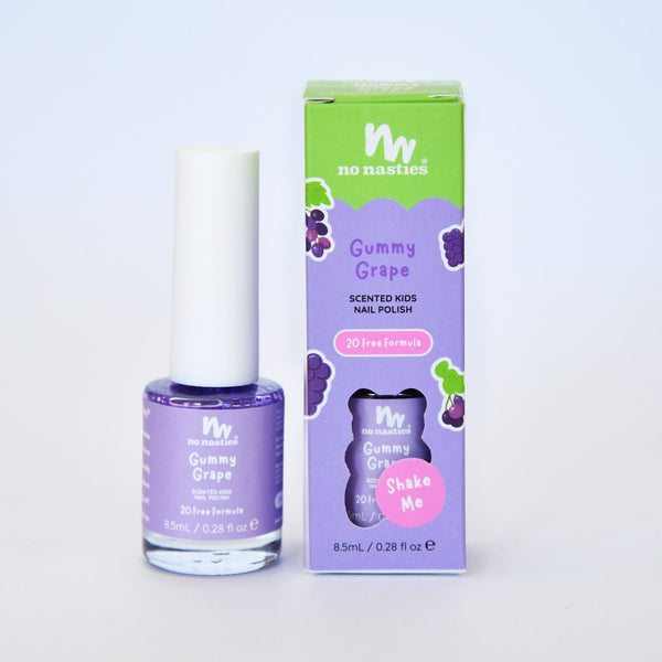 Toxin Free Scented Kids Polish - Gummy Grape - Purple