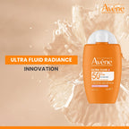Ultra fluid Eclat Radiance SPF50+ Sunscreen  | Ultra Light Hydrating Micropigments Tinted Sunscreen
