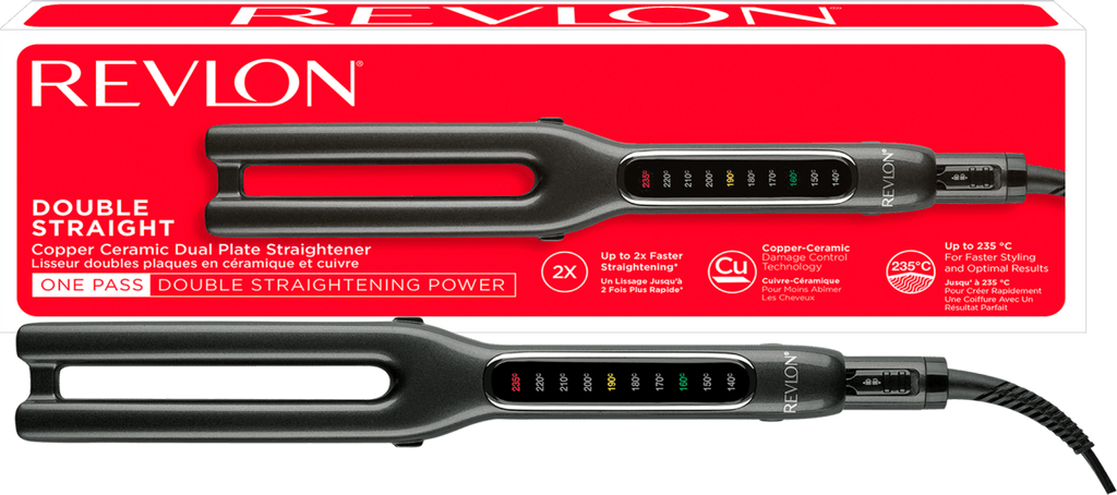 Revlon - Double Straightening iron Warm | MazenOnline