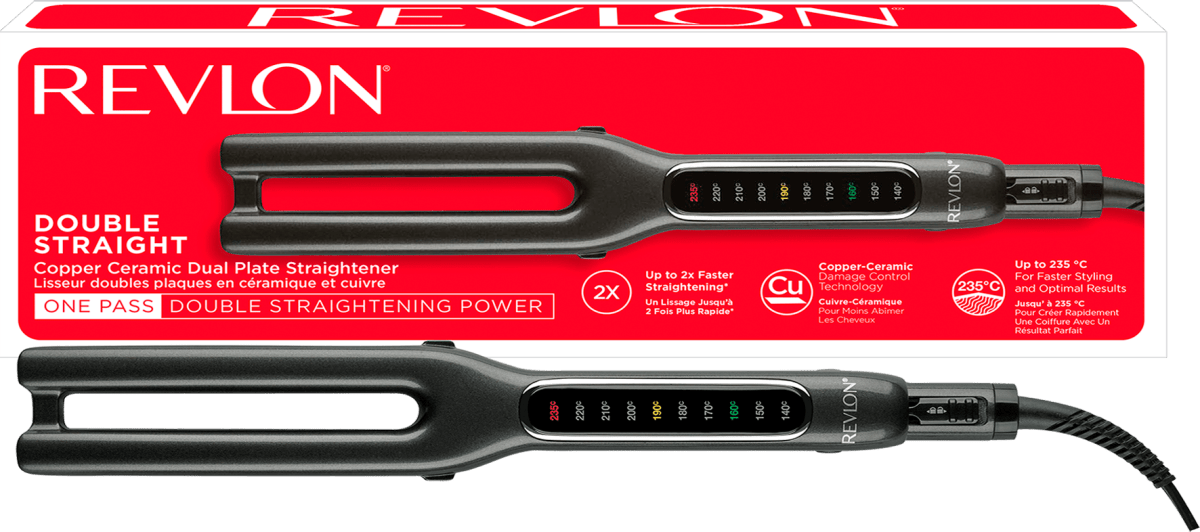 Revlon - Double Straightening iron Warm | MazenOnline