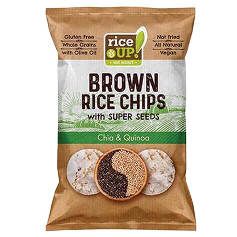 Rice Chips Chia & Quinoa 60G - MazenOnline
