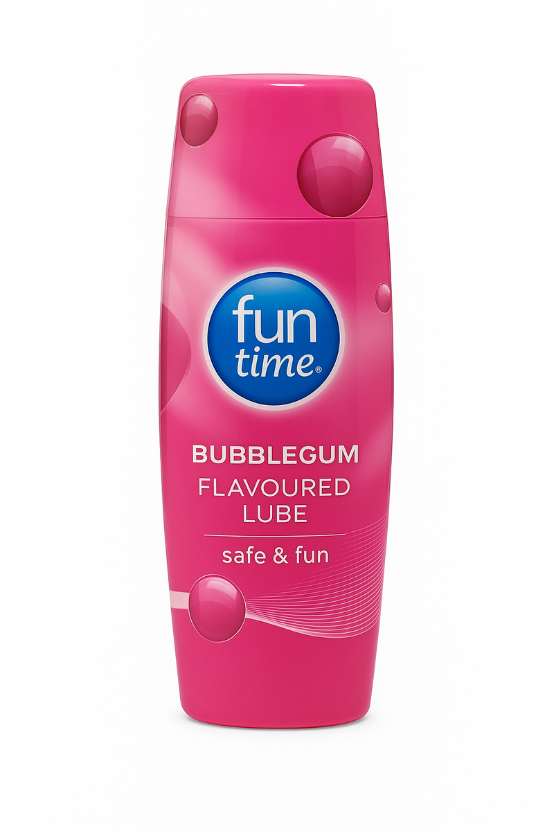 Bubblegum Lubricant Water Based Gel Edible Sex Aid Bottle