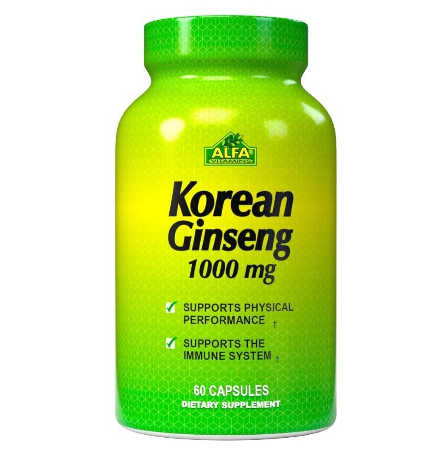 Korean Ginseng 1000mg - MazenOnline