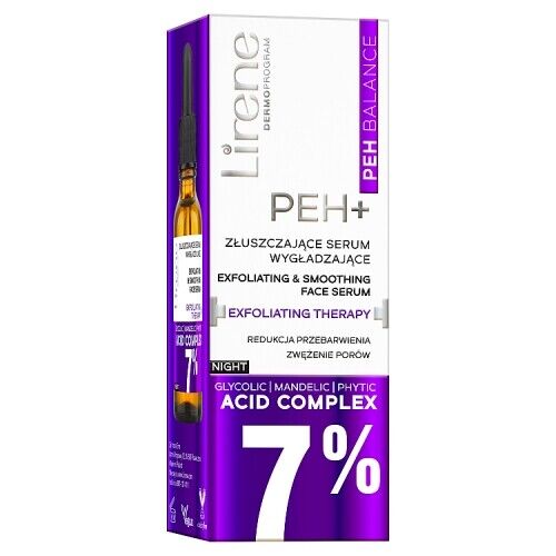 Lirene - PEH Balance - Exfoliating and Smoothing Face Serum | MazenOnline Main image