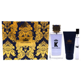 Men's Perfume Set Dolce & Gabbana 3 Pieces K Pour Homme - MazenOnline