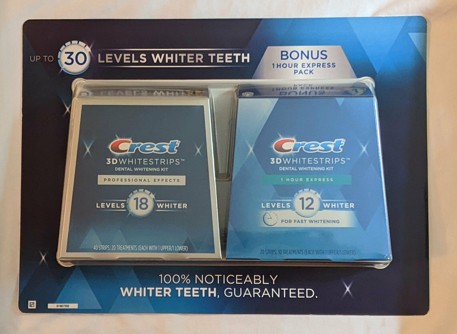 Crest 3D Whitestrips Dental Whitening Kit - MazenOnline Main image