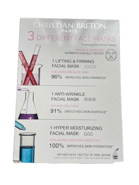 3 Different Face Masks 3 X 20ml - MazenOnline