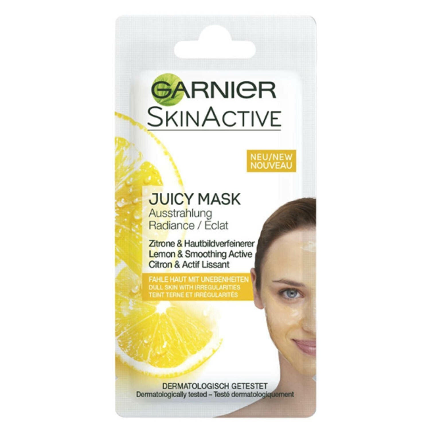 Garnier Skin Active Juicy Face Mask - MazenOnline Main image