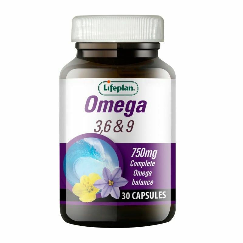 Omega3 and 6 & 9 750mg 30 capsules - MazenOnline Main image