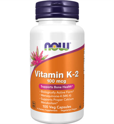 Now - Vitamin K2 100mcg | MazenOnline