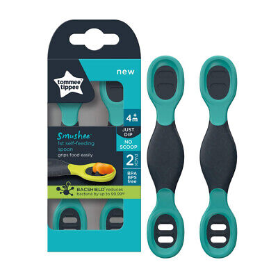 Tommee Tippee - Smushee 1st Feeding Spoon 4M + X2 | MazenOnline