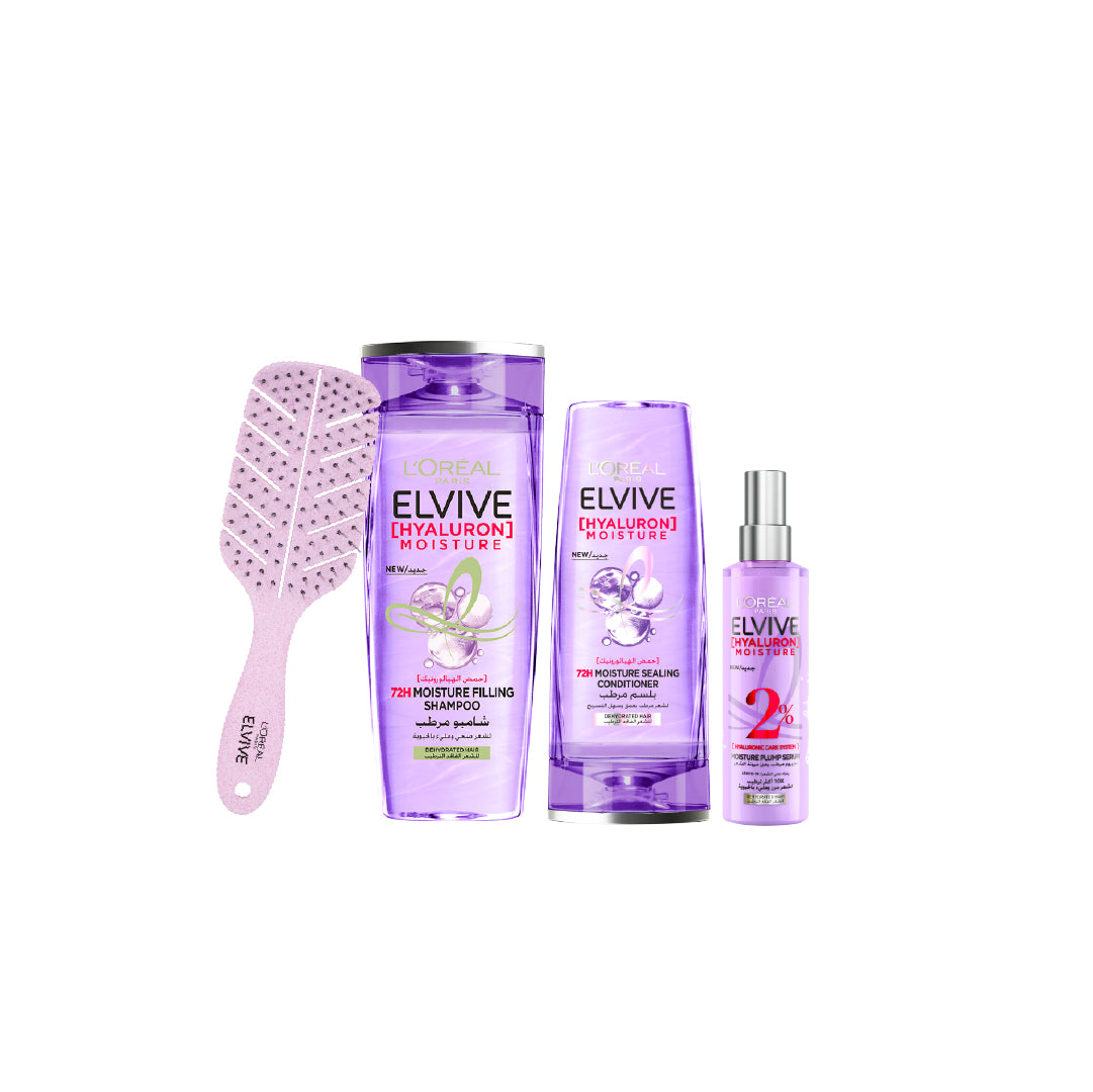 Hydra Hyaluronic Acid Shampoo + Conditioner + Serum + Gift