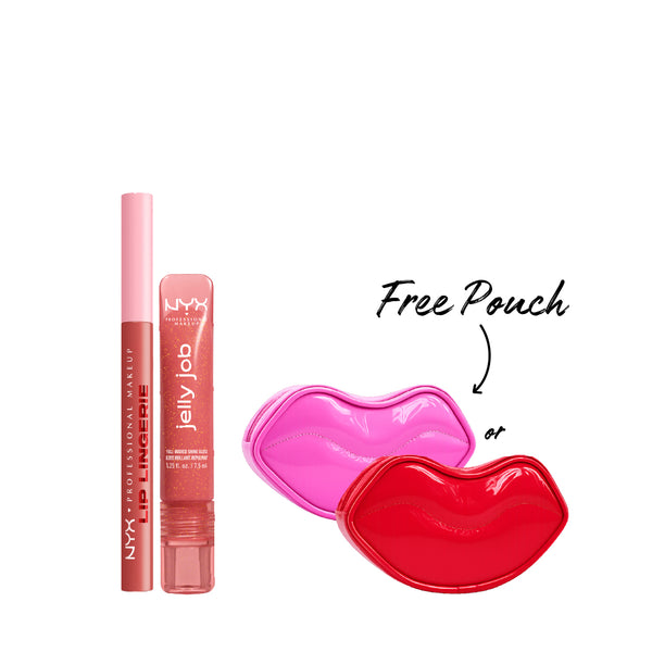Jelly Job Lip Gloss + Lip Lingerie Liner Stain + Gift