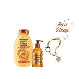 Ultra Doux Honey Treasures Shampoo + Ultra Doux Hair Honey Serum + Hair Honey Serum Strap