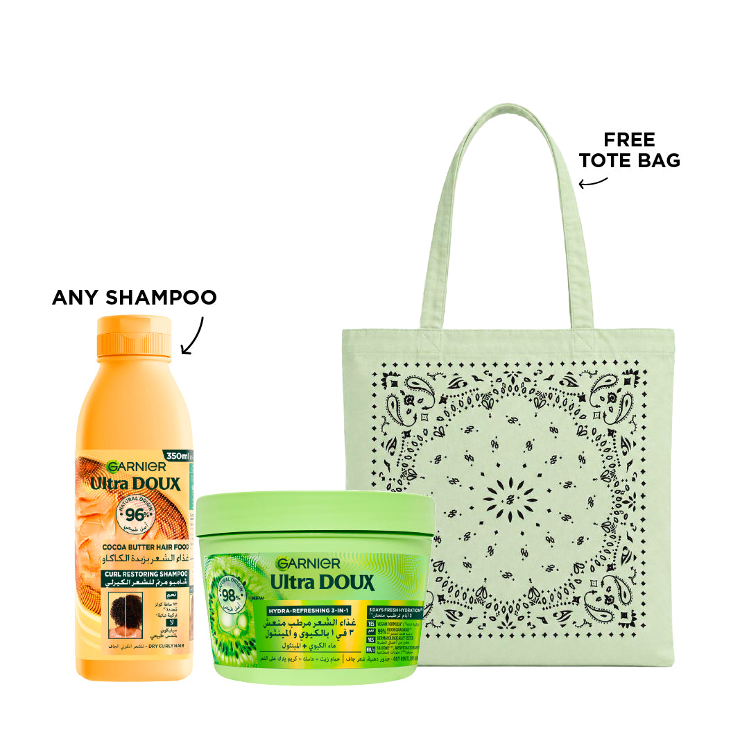 Kiwi Mask + Shampoo+ Gift