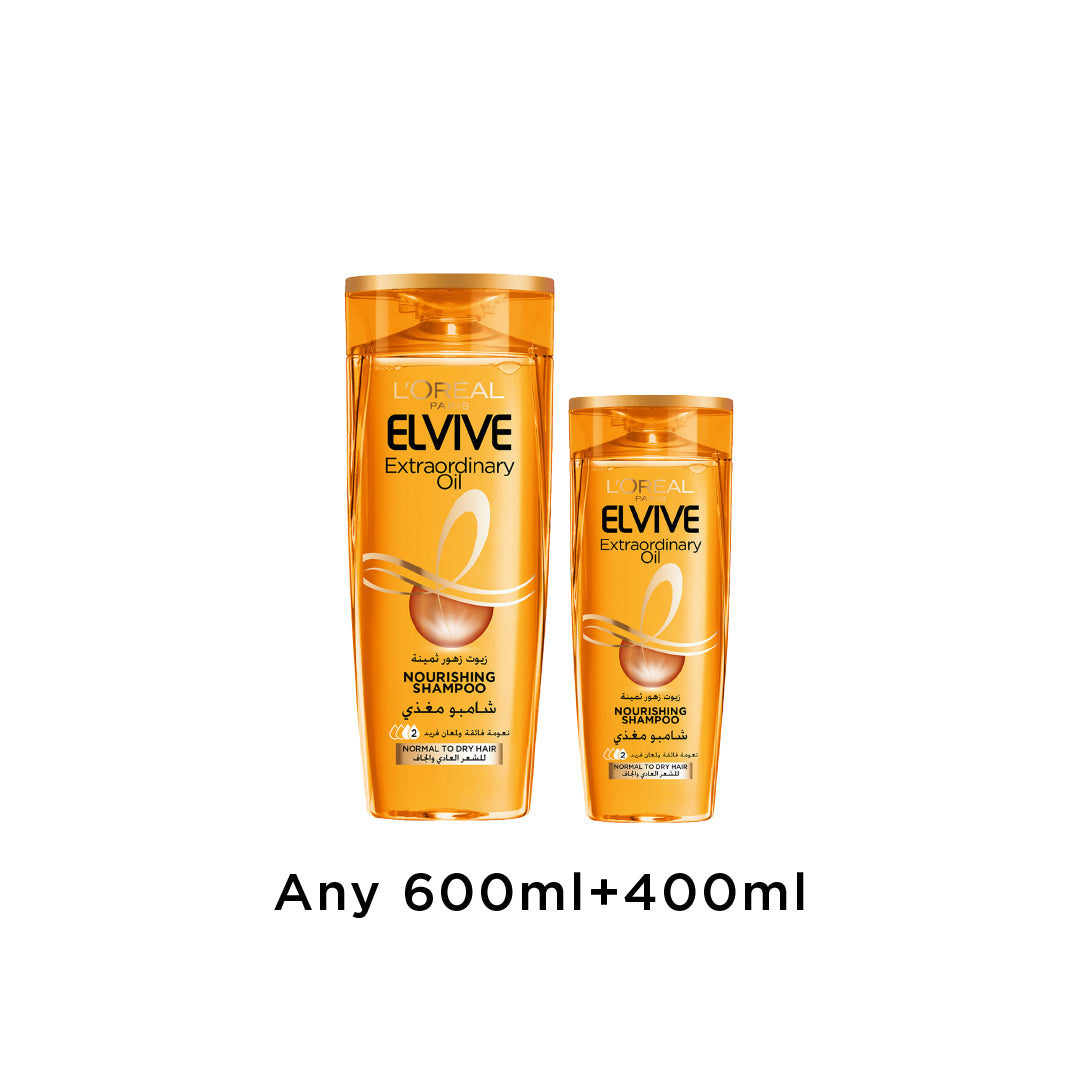 Extraordinary  Shampoo 400 Ml + 600 Ml