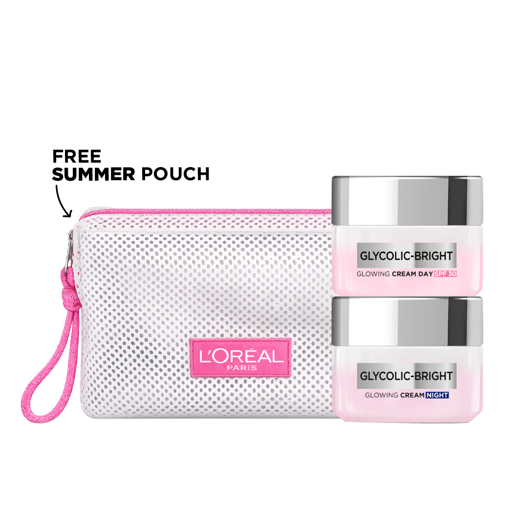 Glycolic Bright Day cream + Glycolic Night cream