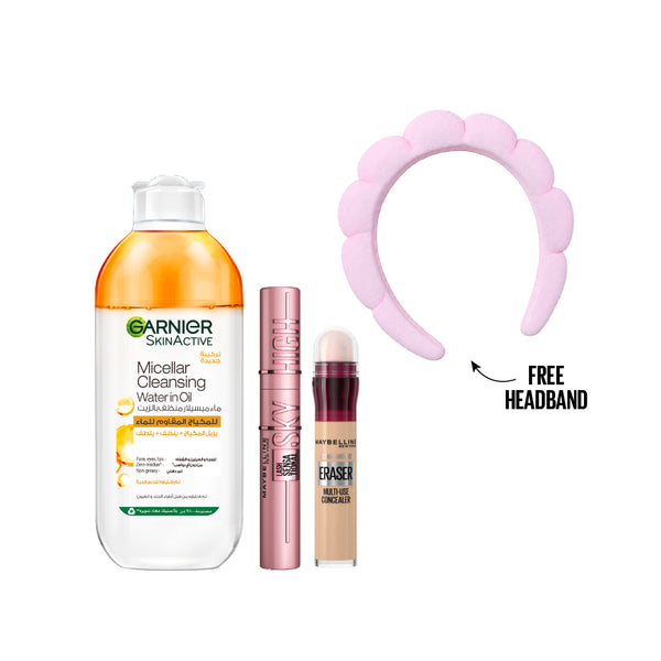 IAR Concealer + Sky High + In Oil Micellar