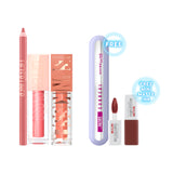 Maybelline New York - Sunkisser Multi-Use Liquid Blush And Bronzer + Lip Gloss Makeup With Hyaluronic Acid + Lifter Liner Lip Liner Pencil  + Gift | MazenOnline