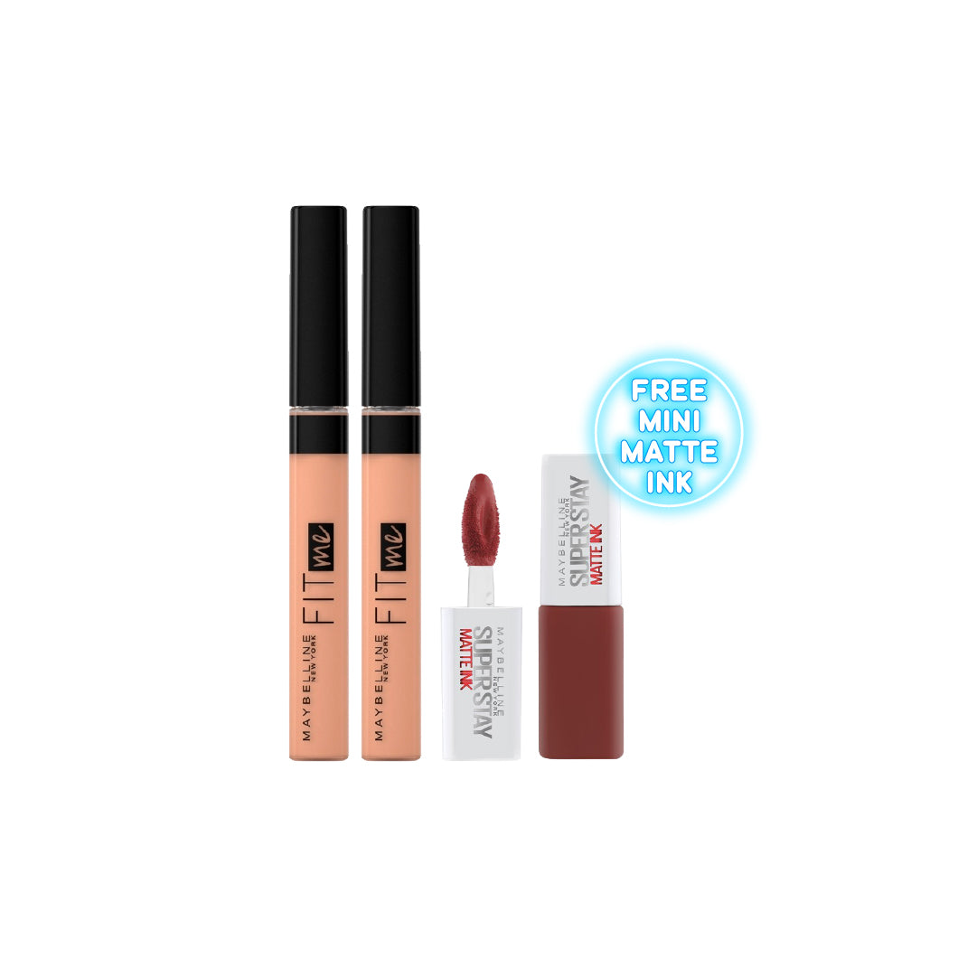 Maybelline New York - 2 * Fit Me Concealer + Gift | MazenOnline