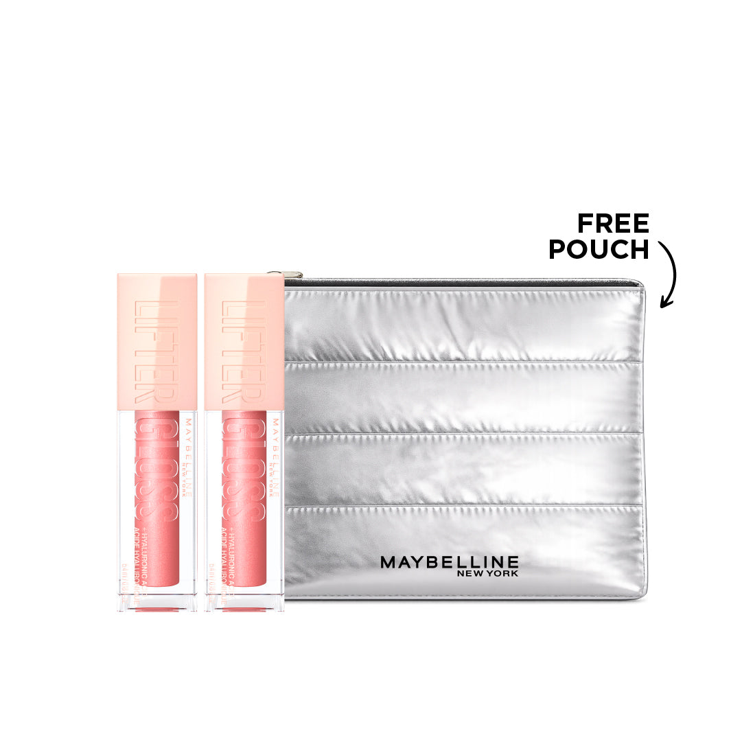 2*Lifter Gloss Lip Gloss Makeup with Hyaluronic  + Gift