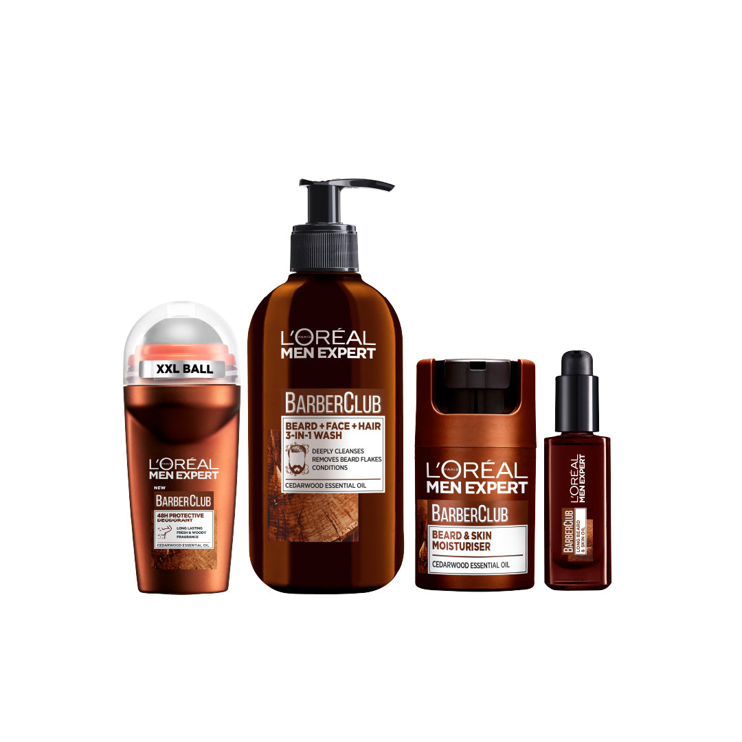 L'Oréal Paris - Full Barber Club Routine (Roll On) | MazenOnline