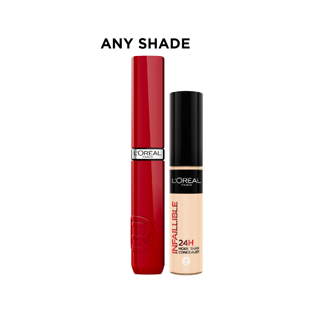 L'Oréal Paris - Laque Resistance + Concealer | MazenOnline