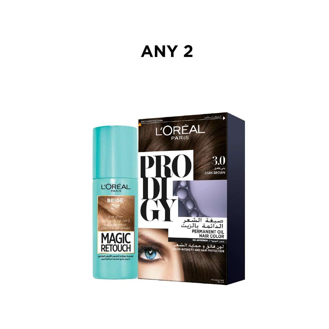 L'Oréal Paris - 1 Magic Retouch + 1 Prodigy | MazenOnline