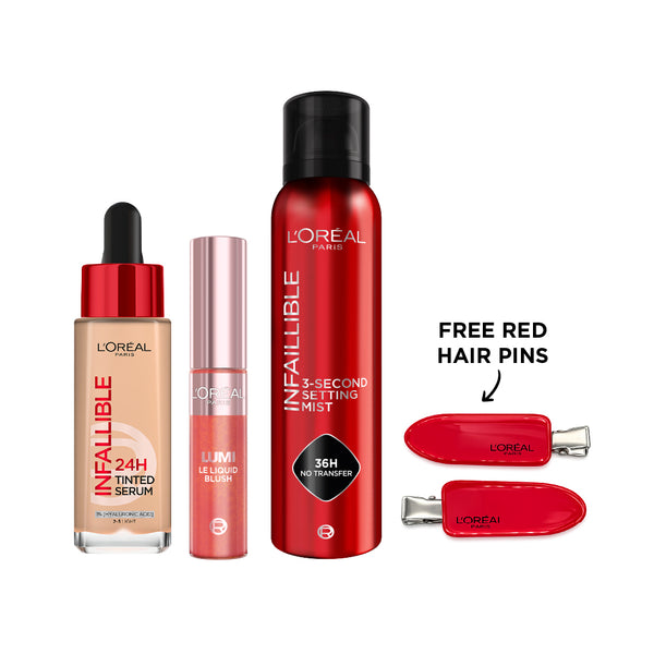Tinted Serum + Lumi Blush + Mist