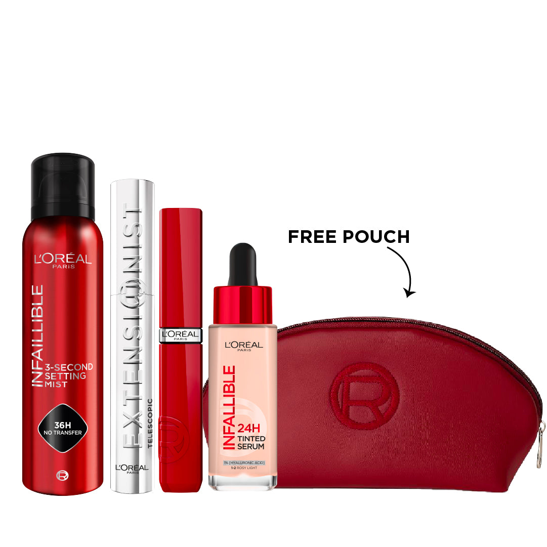 Tinted Serum + Laque Resistance + Extensionist + Setting Spray - MazenOnline
