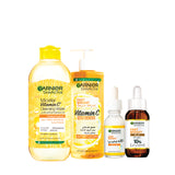 Garnier - MW + Wash + Day Serum + Night Serum | MazenOnline