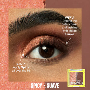 Color Rivals Waterproof Eyeshadow Palette Duo - MazenOnline