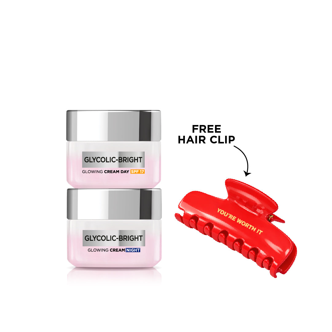 Glycolic Bright Day Cream + Night Cream