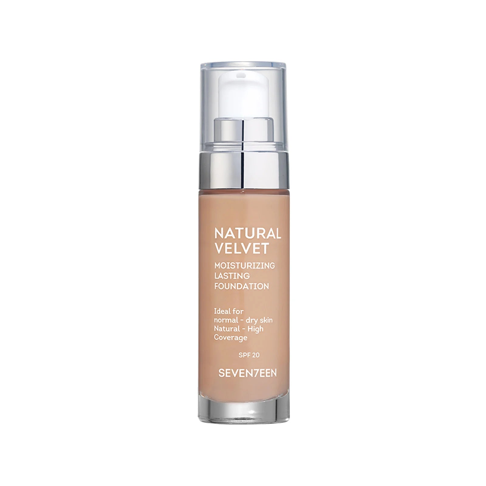 foundation natural velvet lasting No. 80 (30ml) - MazenOnline