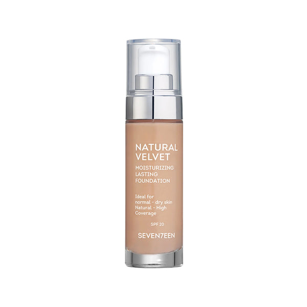 foundation natural velvet lasting No. 80 (30ml) - MazenOnline