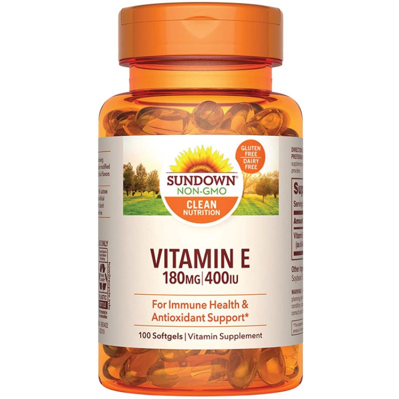 Vitamin E 400 IU 100 Softgels - MazenOnline Main image