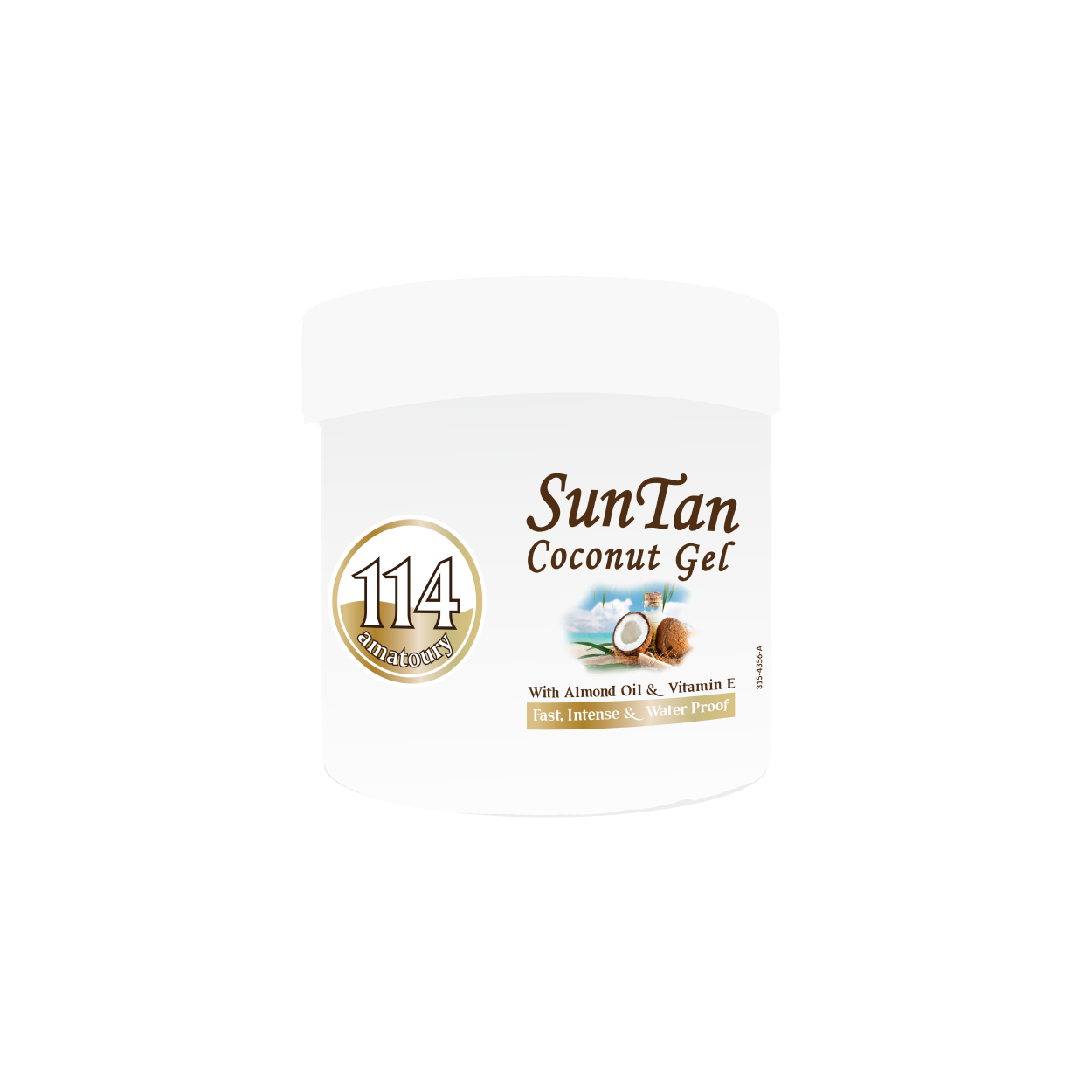 SUN TAN COCONUT GEL JAR350 - MazenOnline