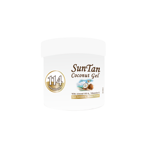 SUN TAN COCONUT GEL JAR350 - MazenOnline