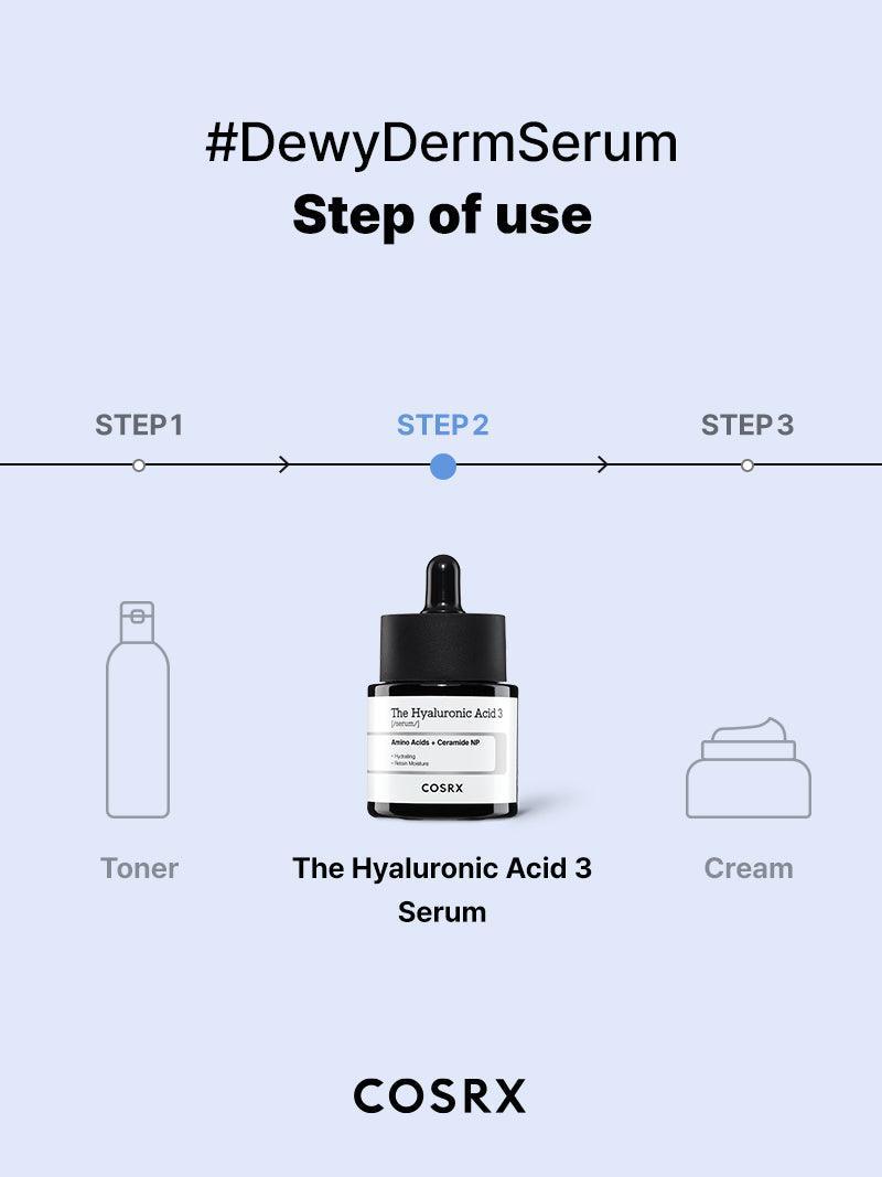COSRX - The Hyaluronic Acid 3 Serum | MazenOnline