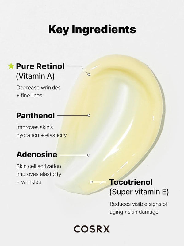 COSRX - The Retinol 0.1 Cream | MazenOnline