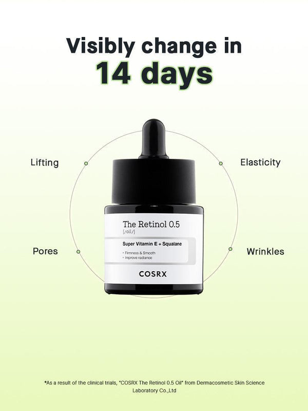 COSRX - The Retinol 0.5 Oil | MazenOnline