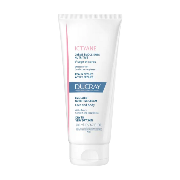 Ictyane Emollient Nutritive Cream Face and Body 200ML - MazenOnline