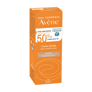 Avène - Solar Sensitive Skin Tinted Cream SPF50 + 50ml | MazenOnline