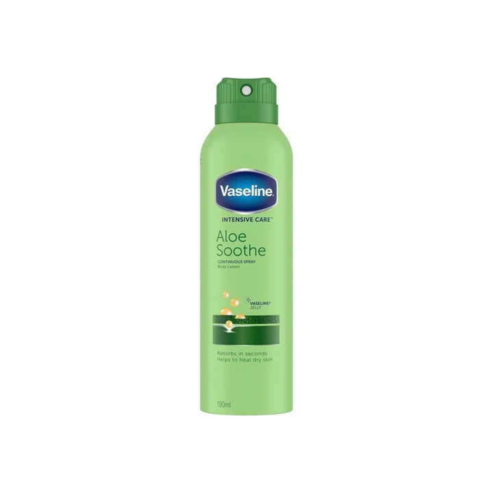 Vaseline - Spray Lotion Aloe Soothe, Intensive Care Moisturizer | MazenOnline