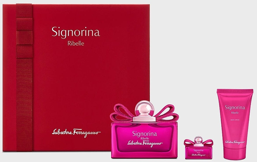 Signorina Ribelle Coffret Edp 100ml + BL 50 ml + EDP 5 ml - MazenOnline
