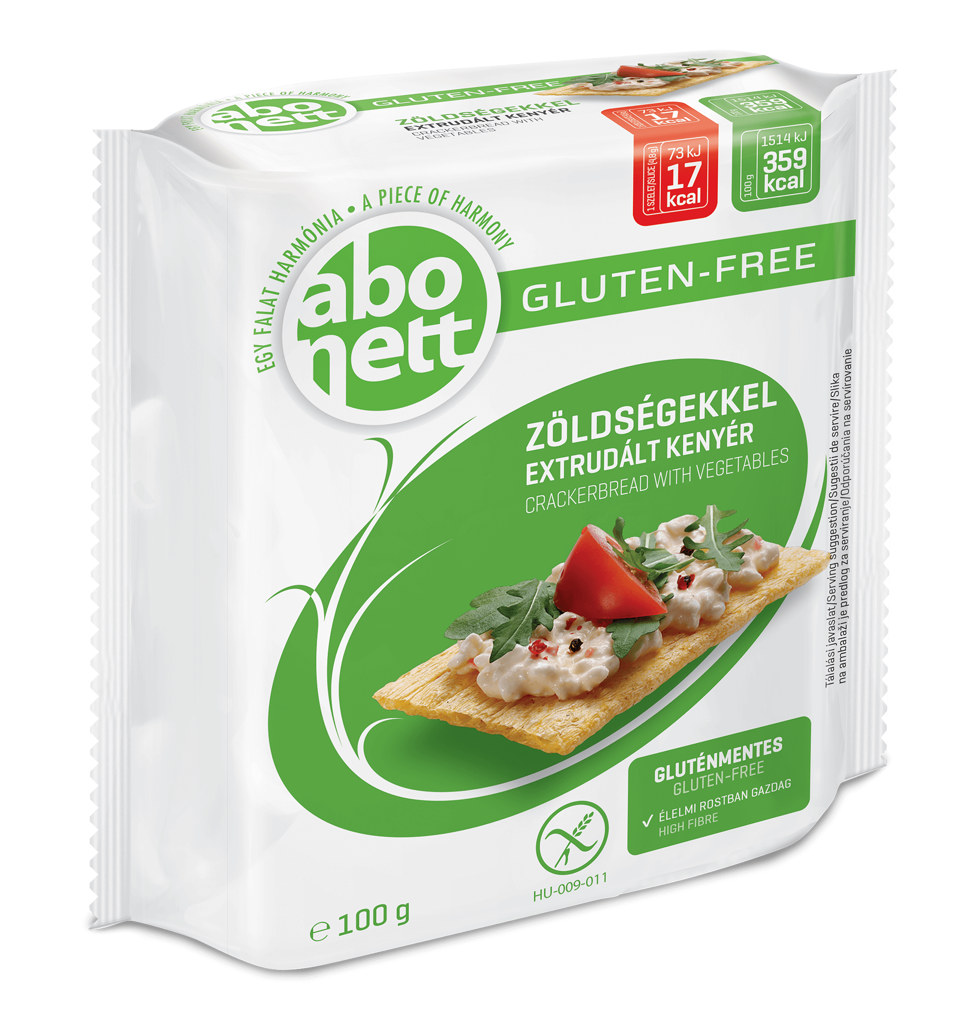 ABONETT - Whole Grain Cracker Bread and Vegetables | MazenOnline Main image