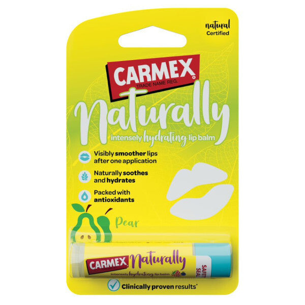 Carmex - Natural Pear Flavour Lip Balm | MazenOnline