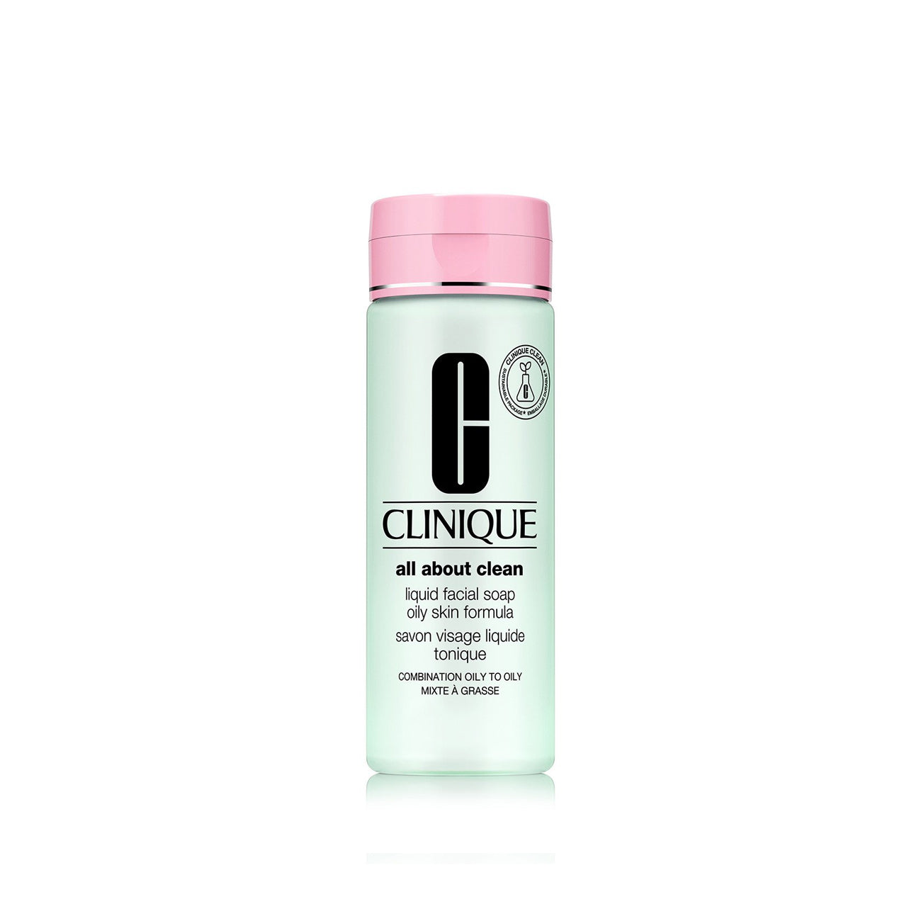 clinique all about clean liquis facial soap  Main image