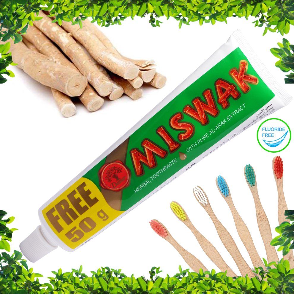 Herbal Toothpaste (Net Weight: 120g + 50g Free) - MazenOnline