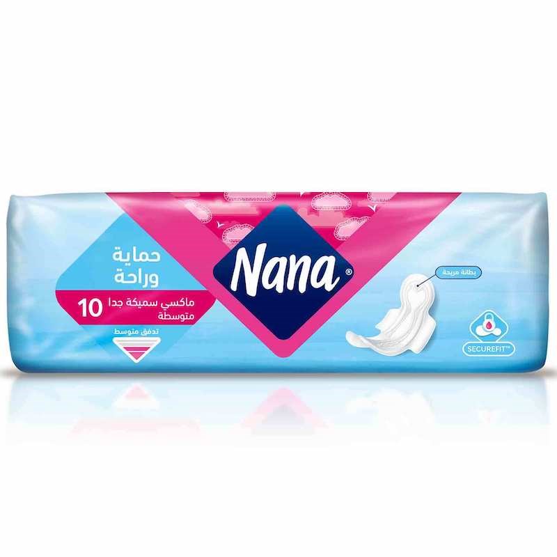 Maxi Extra Thick Regular 10 Pads Secondary image